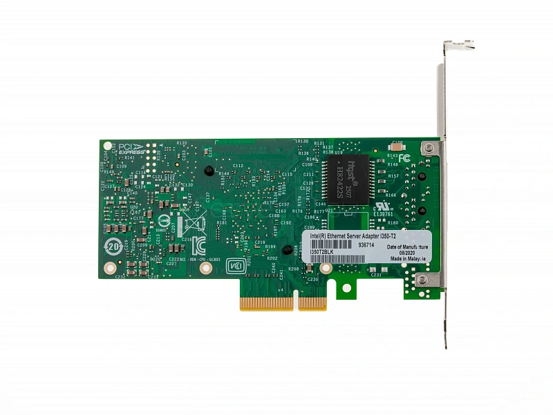 Сетевая карта Intel i350-T2 [I350T2BLK] (2x RJ45 1GBE) 1