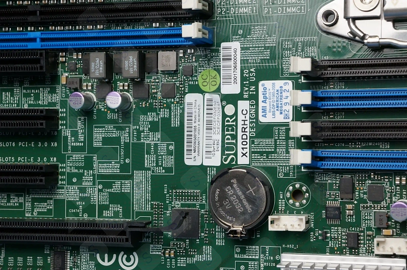 Материнская плата Supermicro X10DRH-C (E-ATX, 2х LGA 2011, 16 DIMM) 5