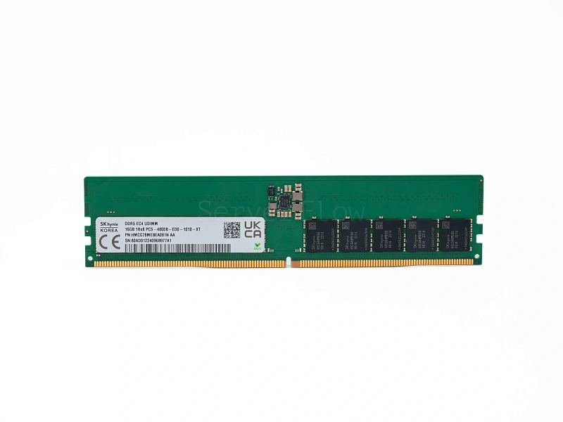 Оперативная память 16GB DDR5 ECC UDIMM SK Hynix 4800Mhz 1Rx8 [HMCG78MEBEA]