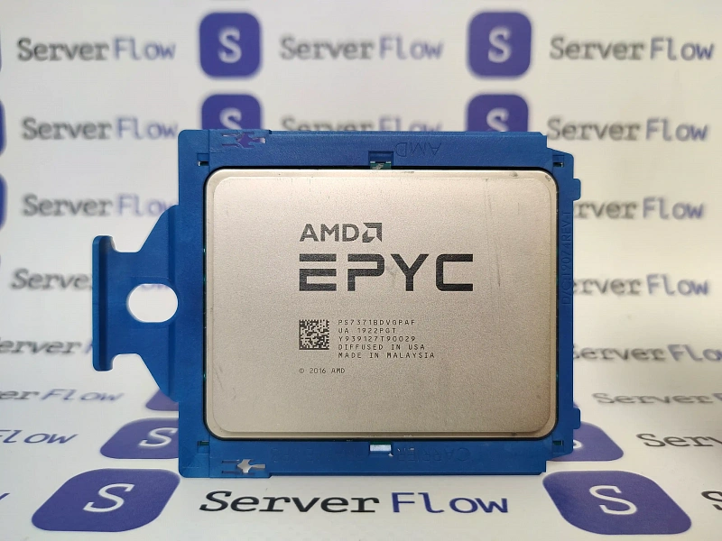 Процессор AMD EPYC 7371 (16c/32t, 3.1GHz-3.8GHz, 200W) 1