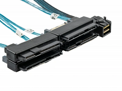 Кабель SFF8643 - 4x SAS 1м