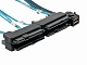 Кабель SFF8643 - 4x SAS 1м 1
