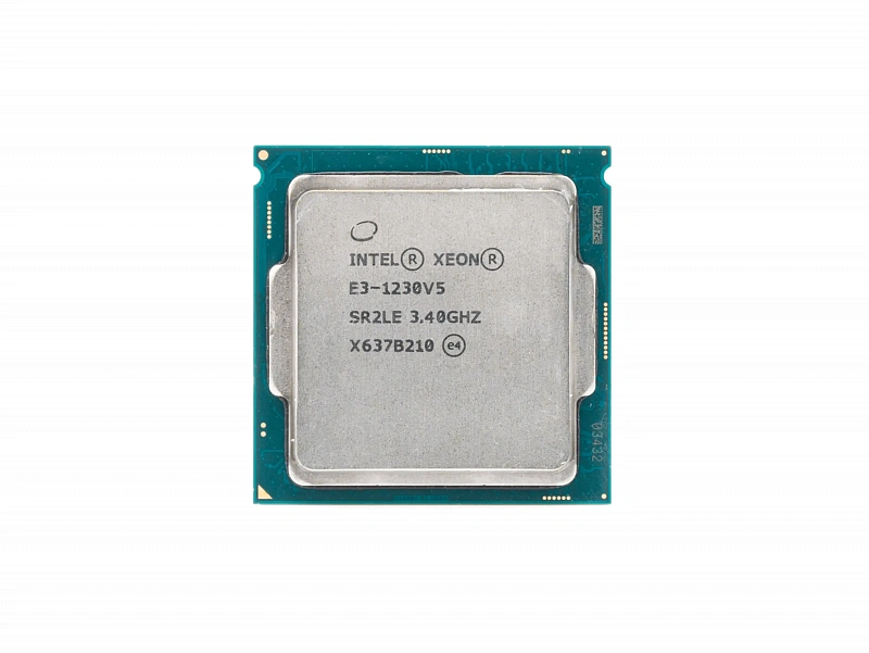 Процессор Intel Xeon E3 1230v5 (4c/8t 3.4GHz-3.8GHz, 80W)