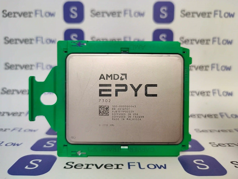 Процессор AMD EPYC 7302 (16c/32t, 3.0GHz-3.3GHz, 155W) 1