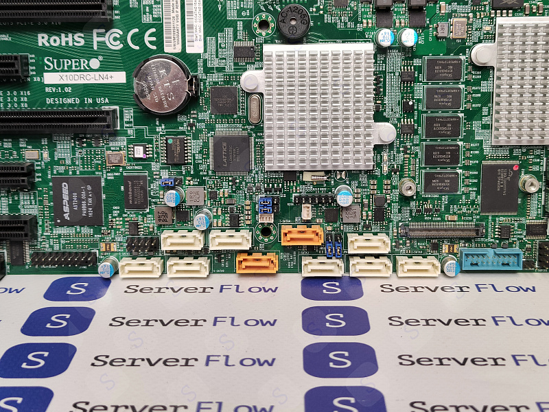 Материнская плата Supermicro X10DRС-LN4+ (EE-ATX, 2x LGA2011-3, 24 DIMM) 4