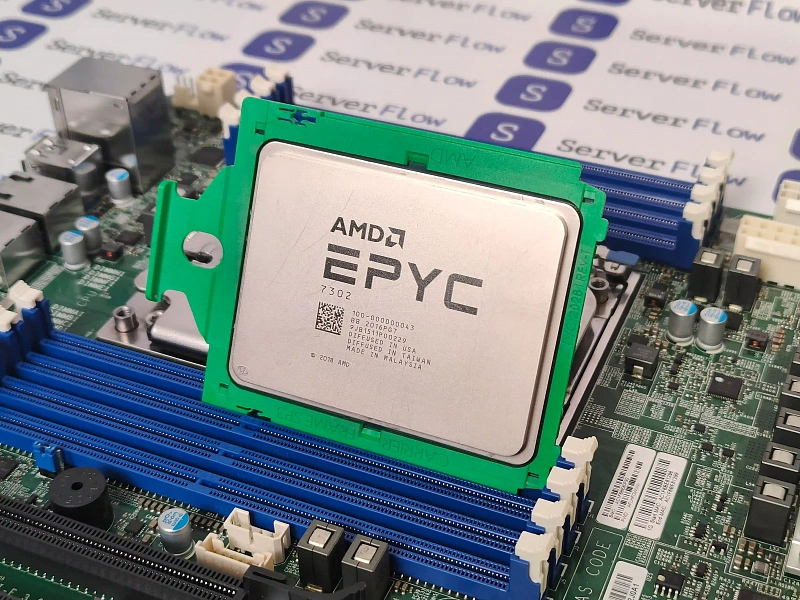 Процессор AMD EPYC 7302 (16c/32t, 3.0GHz-3.3GHz, 155W) 3