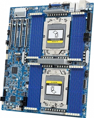 Материнская плата GIGABYTE MZ73-LM2 Rev 3.1 (E-ATX, 2x SP5, 24 DIMM)