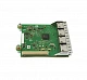 Модуль DELL Daughter Card 4x RJ45 1GbE [0R1XFC] 1