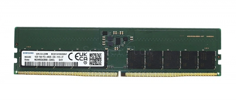 Оперативная память 16GB DDR5 ECC UDIMM Samsung 4800Mhz 1Rx8 [M324R2GA3BB0-CQK]