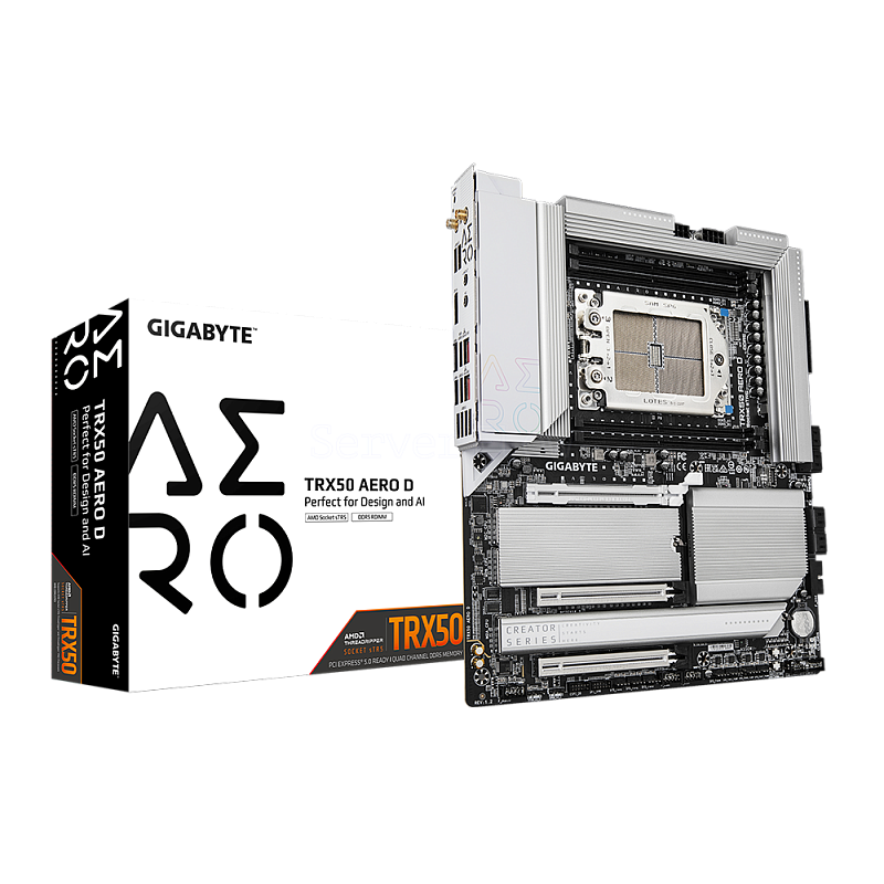 Материнская плата Gigabyte TRX50 AERO D Rev 1.2 (E-ATX, sTR5, 4 DIMM) 3
