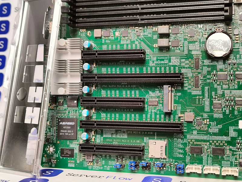 Материнская плата Supermicro H11DSI-NT (E-ATX, 2x SP3, 16 DIMM) [MBD-H11DSi-NT] 2