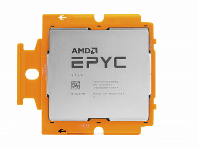 Процессор AMD EPYC 9124 (16c/32t, 3GHz-3.6GHz, 200W)