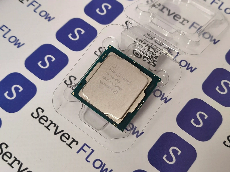 Процессор Intel Xeon E3 1240v6 (4c/8t 3.7GHz-4.1GHz, 72W) 3