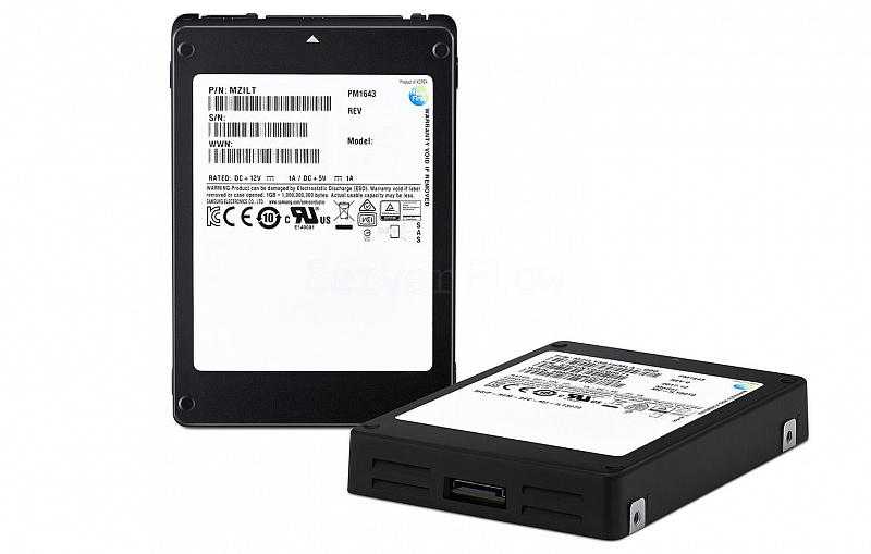 SSD-накопитель Samsung PM1643 SAS 12G 15.36TB [MZILT15THMLA-00007] 1