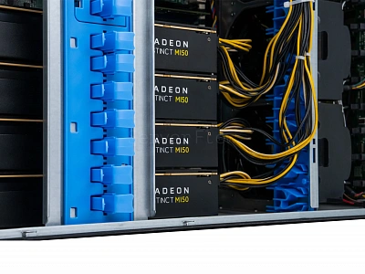 Supermicro 747BTQ-R2K04B (4× Instinct MI50 16GB, 2× Xeon E5 2697v4, RAM 256GB)