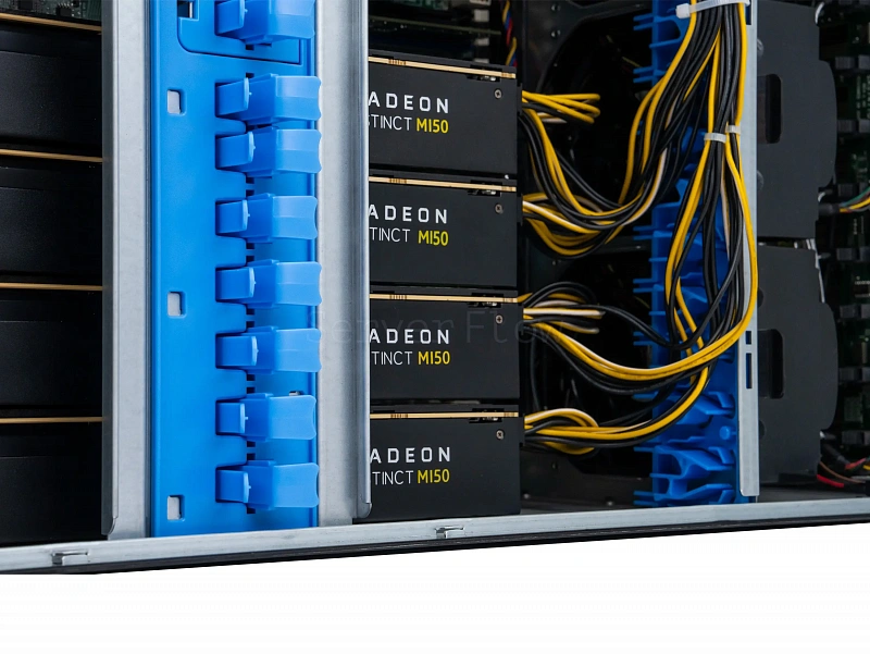Supermicro 747BTQ-R2K04B (4× Instinct MI50 16GB, 2× Xeon E5 2697v4, RAM 256GB) 4