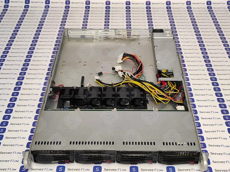 Серверный корпус Supermicro CSE-815 (1U, 4LFF, 1x БП 600W) [815TQ-R706WB] 4