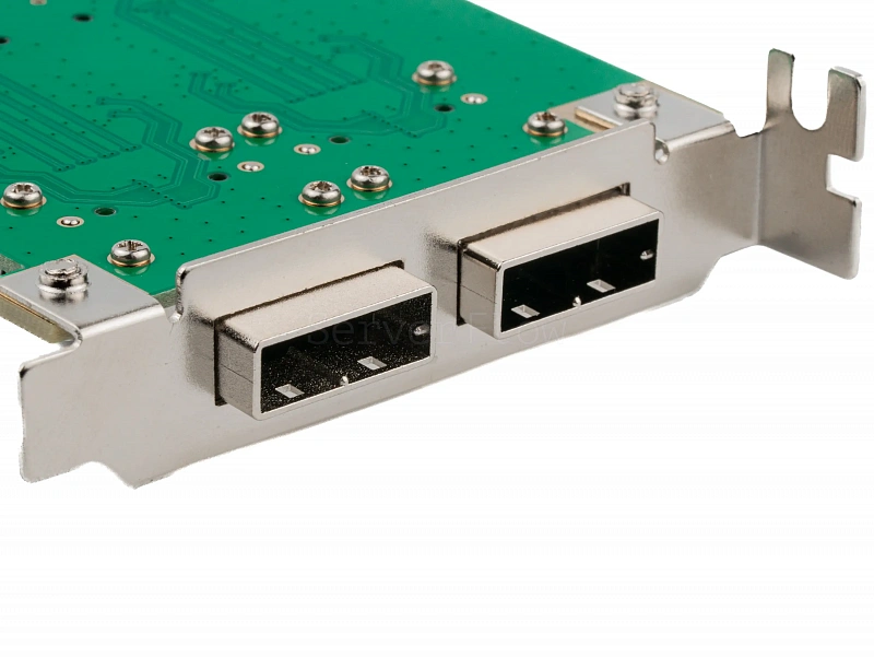 Переходник PCI JBOD 2x SFF8088, 2x SFF8087 (Low profile) 2