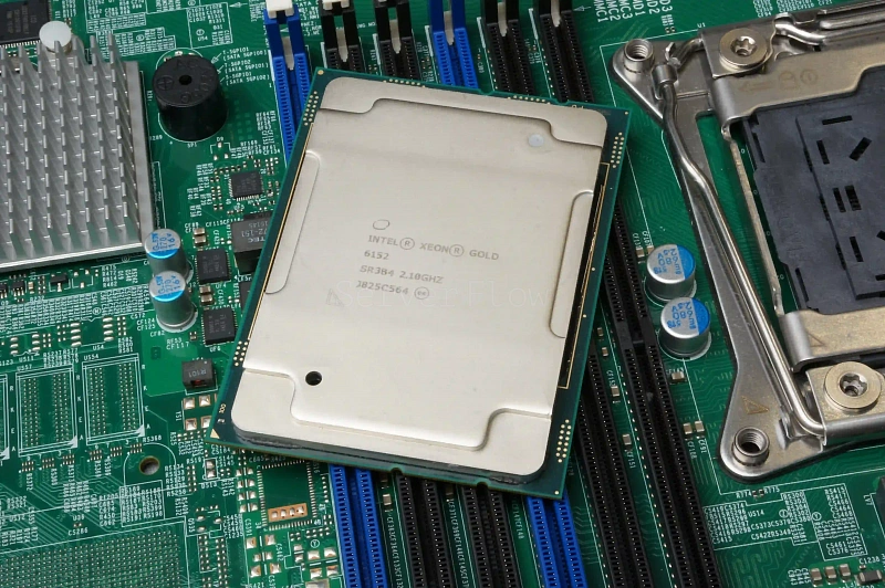 Процессор Intel Xeon Gold 6152 (22c/44t, 2.1GHz-3.7GHz, 140W) 3