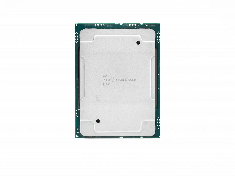 Процессор Intel Xeon Gold 6136 (12c/24t, 3.0GHz-3.7GHz, 150W)