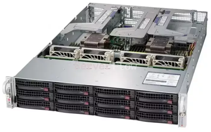 Сервер Supermicro SuperServer 6029U-E1CR4T 2U 12LFF