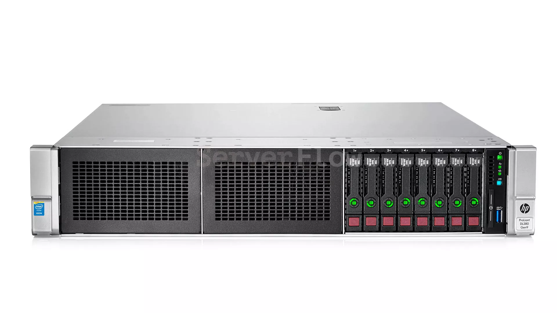 Конфигуратор HP DL380G9 8SFF(2x LGA2011-3, 24DIMM, SAS/SATA, 2x500w, 2U)