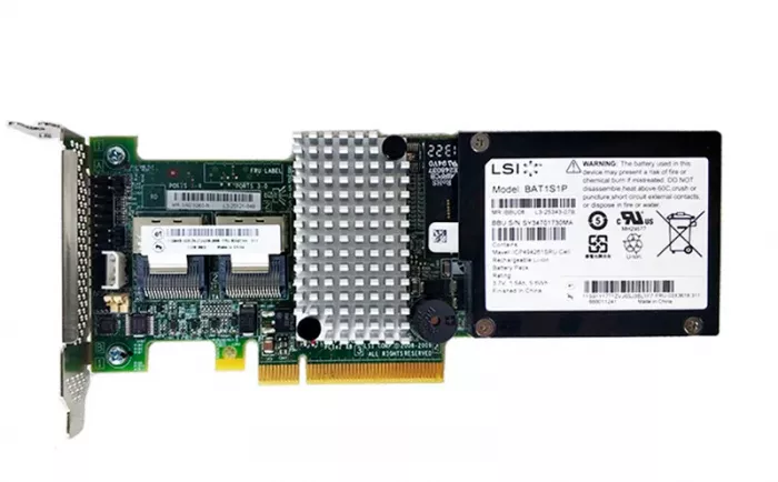 LSI RAID 9260-8i (RAID 0, 1, 10, 5, 6, 50, 60 + BBU) (SAS-2108)