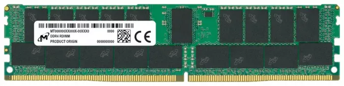 Оперативная память 16GB DDR4 ECC REG Micron 3200Mhz 2Rx8(MTA18ASF2G72PDZ-3G2J3VI, MTA18ASF2G72PDZ-3G2J3UL)